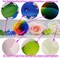 Preserved Real Roses with Colorful Mood Light Wishing Bottle, Eternal Rose, Never Withered Flowers, a Gifts for Women 4.3inch 1pcs (Yellow)